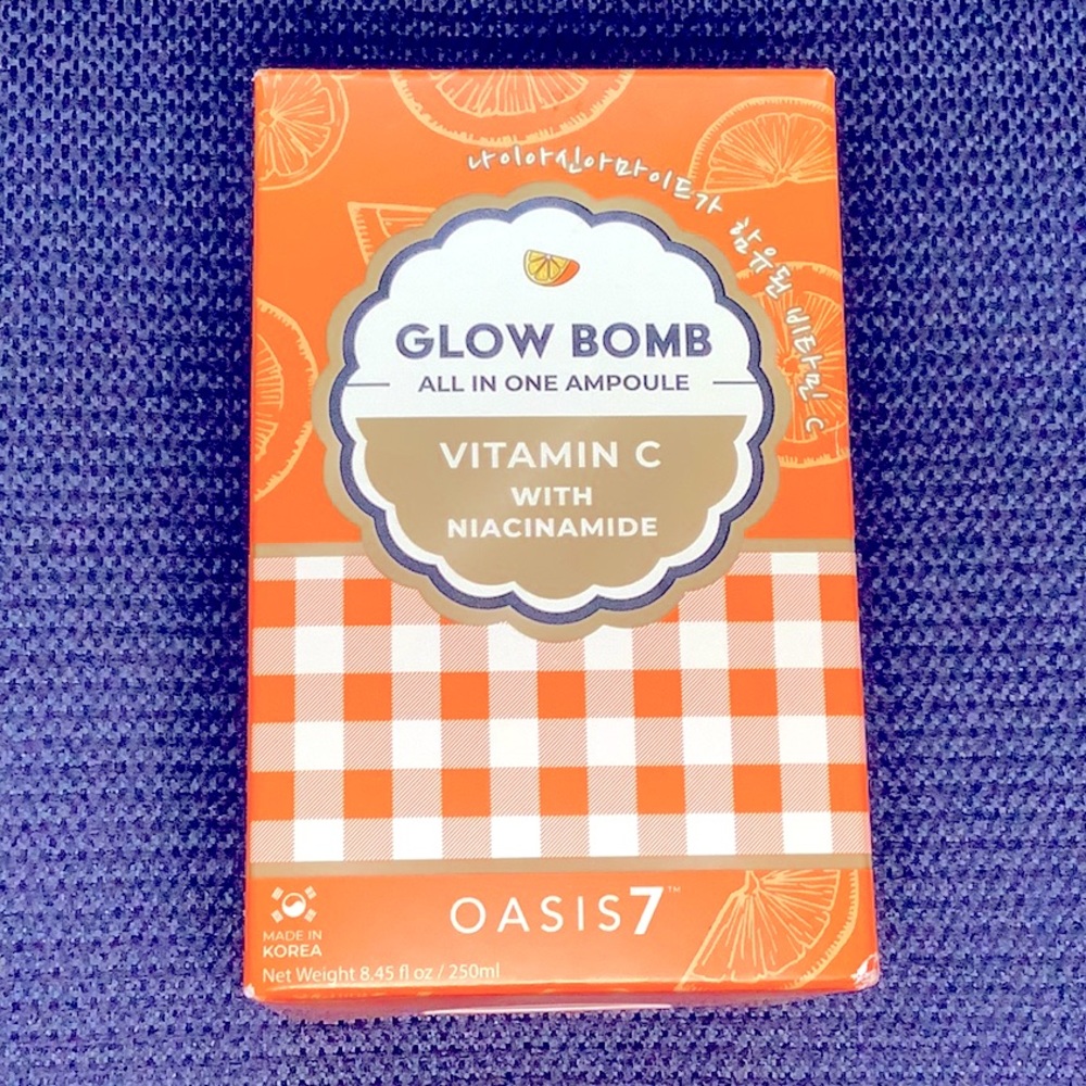 OASIS 7 Glow Bomb all in one ampoule Vitamin C with Niacinamide